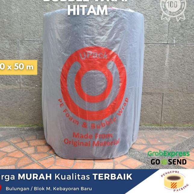 

BUBBLE WRAP UPACK 3KG PREMIUM 60 CM X 50 M - Hitam