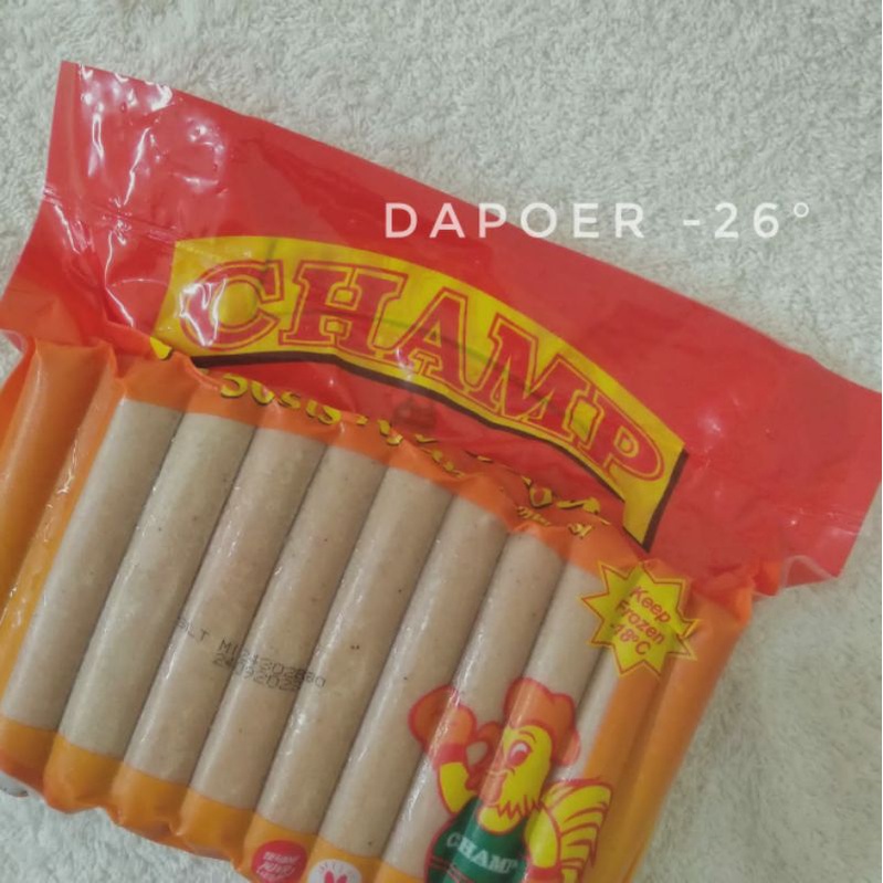 

DAPOER26 - CHAMP Chicken Sausage (Sosis Ayam) 1kg