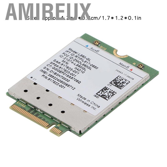 Amireux L850-Gl 4G Module Wireless Lte-Fdd Wcdma Network Wifi Card