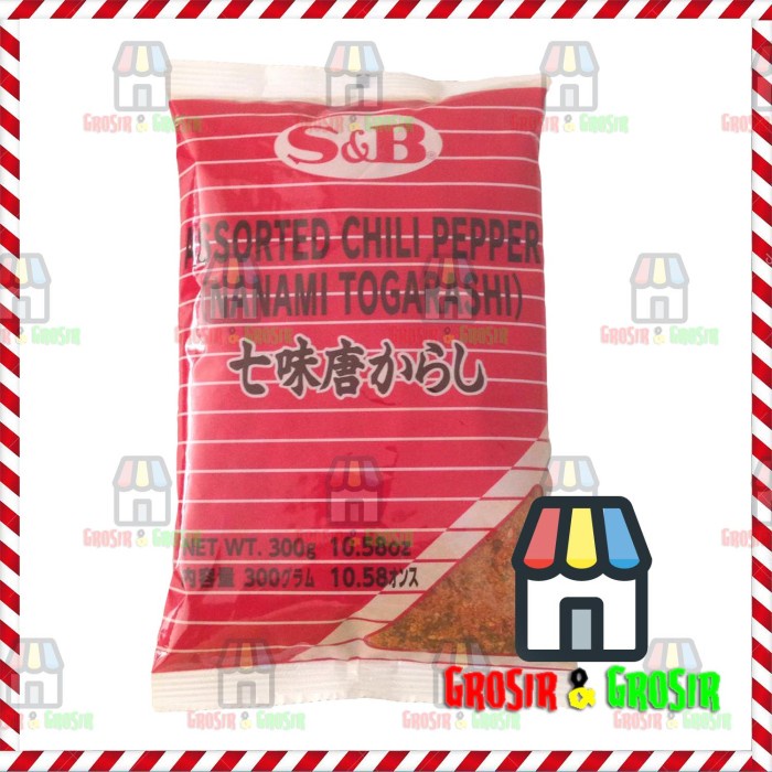 

S&B SHICHIMI NANAMI TOGARASHI / CABE BUBUK / CHILLI PEPPER 300 GR