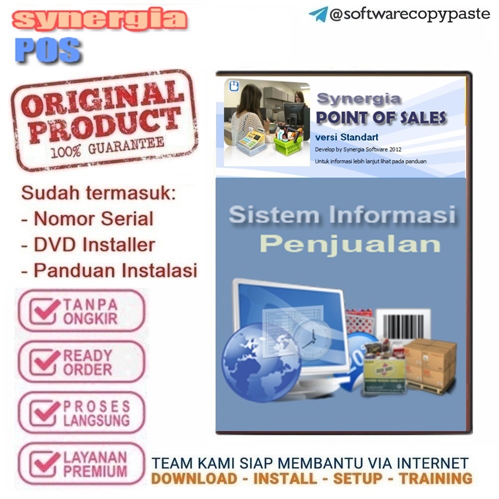 Software Penjualan Kasir Toko - Synergian POS Standart 2.1
