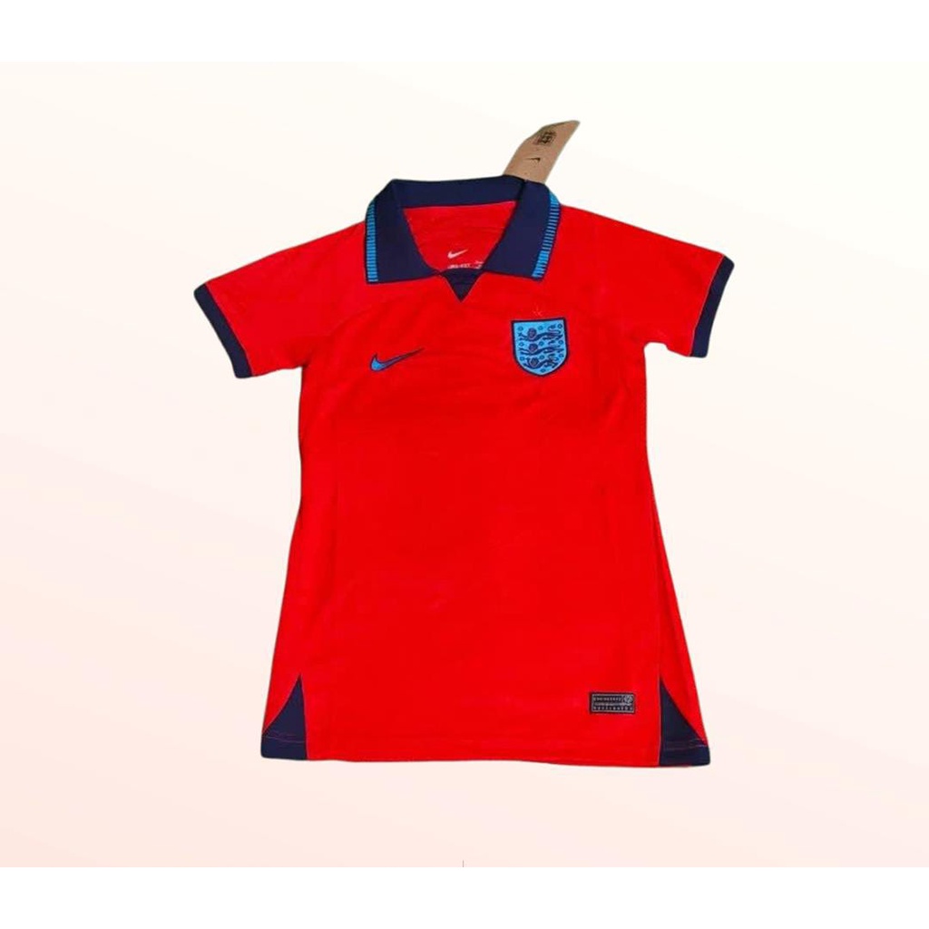 Jersey Bola Ladies Inggris Away Piala Dunia 2022 Grade Ori