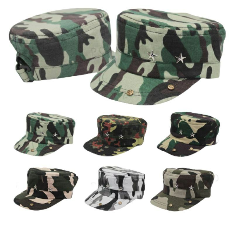 Topi Tentara Anak Loreng usia 1-3 thn