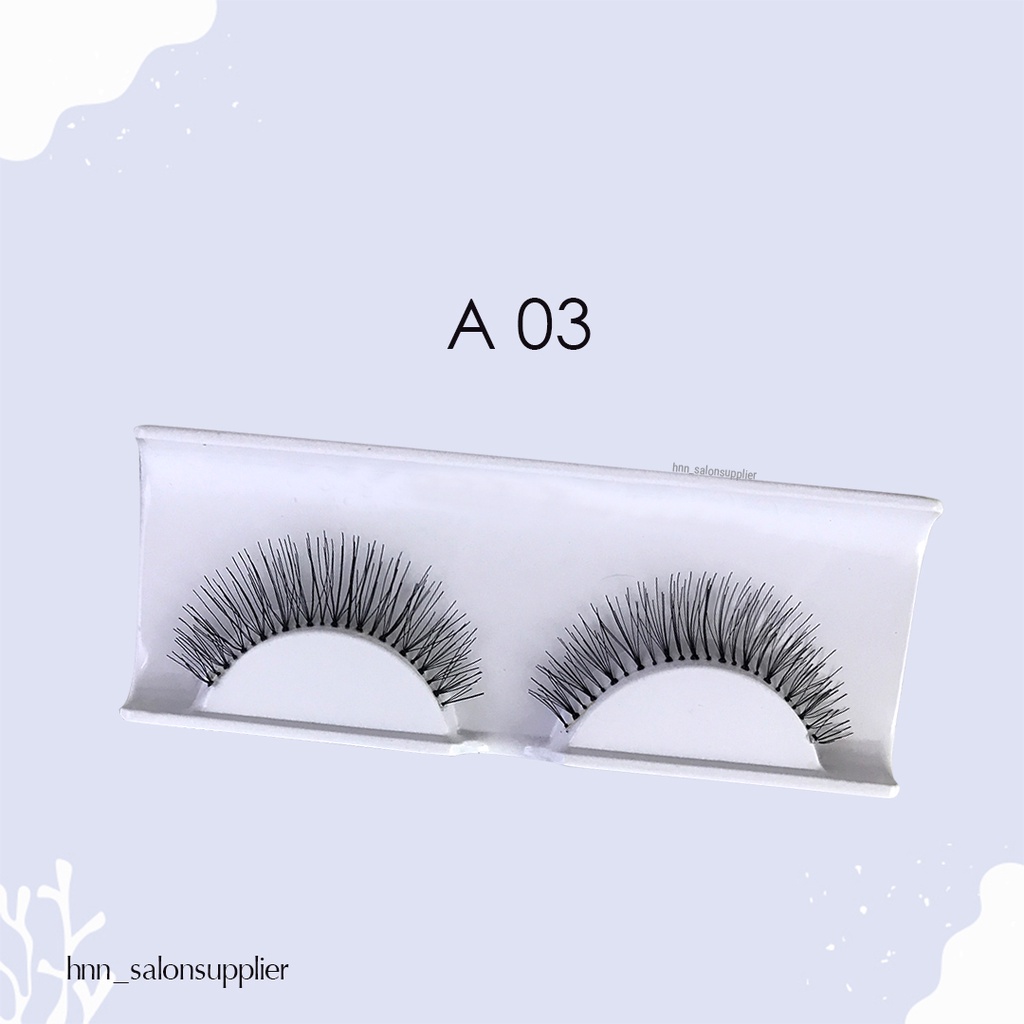 A03 Bulu Mata Palsu Handmade Natural Salma Eyelashes