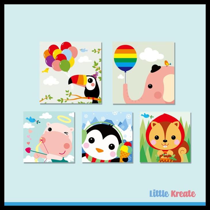 

#01 DIY CANVAS PAINTING BY NUMBER / PAINT BY NUMBER / MELUKIS KANVAS KODE 51