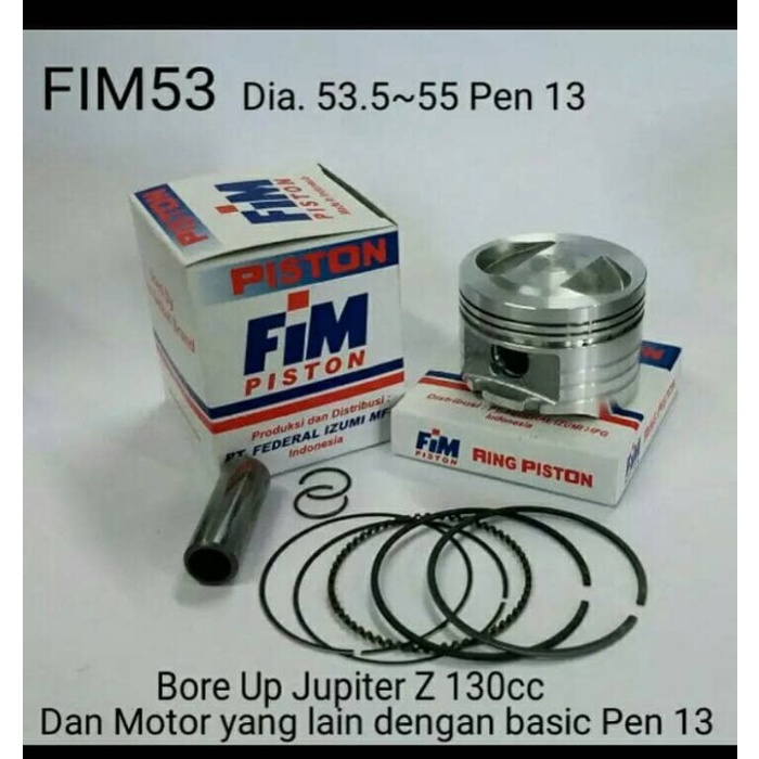 piston kit fim Jupiter z xb...53,5/54/54,5/55