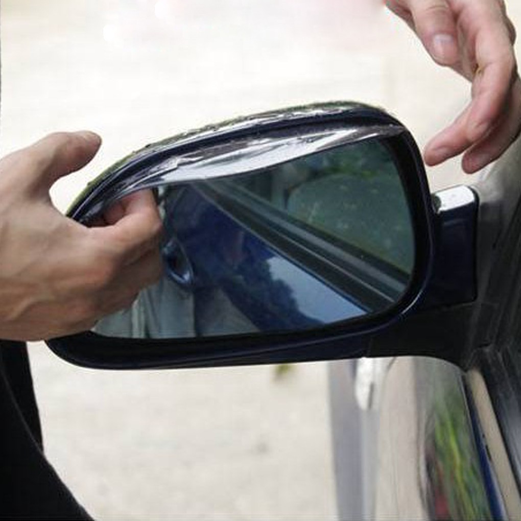 Penutup Kaca Spion Mika Car Cover Mirror Pelindung Hujan 1 set isi 2