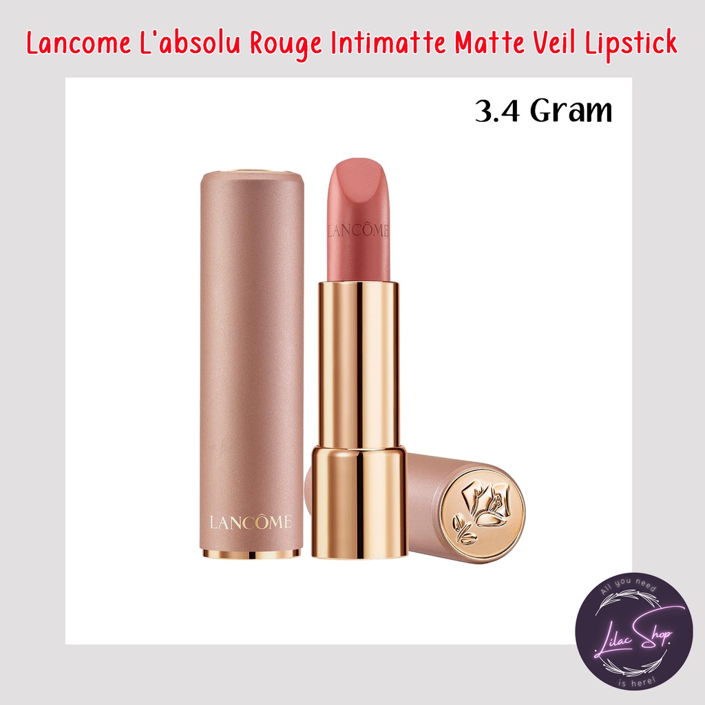 LANCOME L'ABSOLU ROUGE INTIMATTE MATTE VEIL LIPSTICK