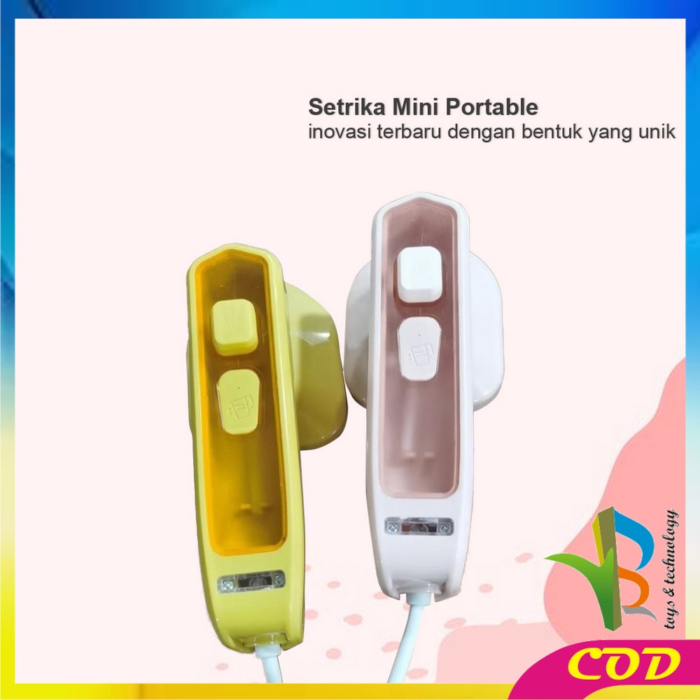 RB-C426 Setrika Mini Portable Travel / Setrika Traveling / Setrika Uap Mini Setrikaan Listrik Electric Stim Gosokan Pakaian