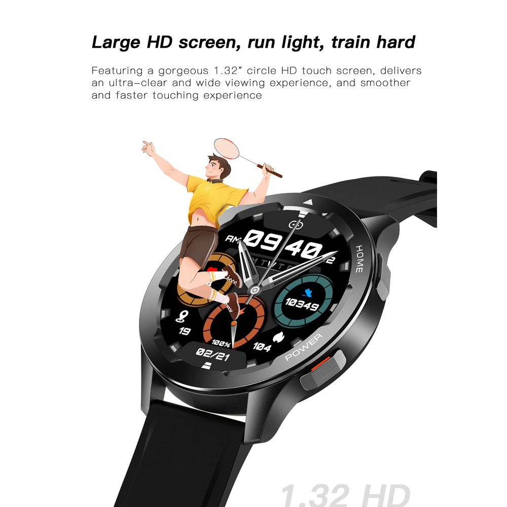 Jam Tangan Pria Wanita Digital Smartwatch Smartwatch Bluetooth Call/ Body Temperature /Customize Watch Wajah Berlaku Android iOS/wallpaper custom Heart Rate blood pressure monitor