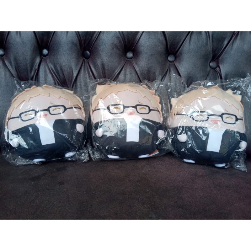 Boneka Haikyuu Fuwakororin Tsukishima Size Medium [add USERNAME TWITTER di NOTE]