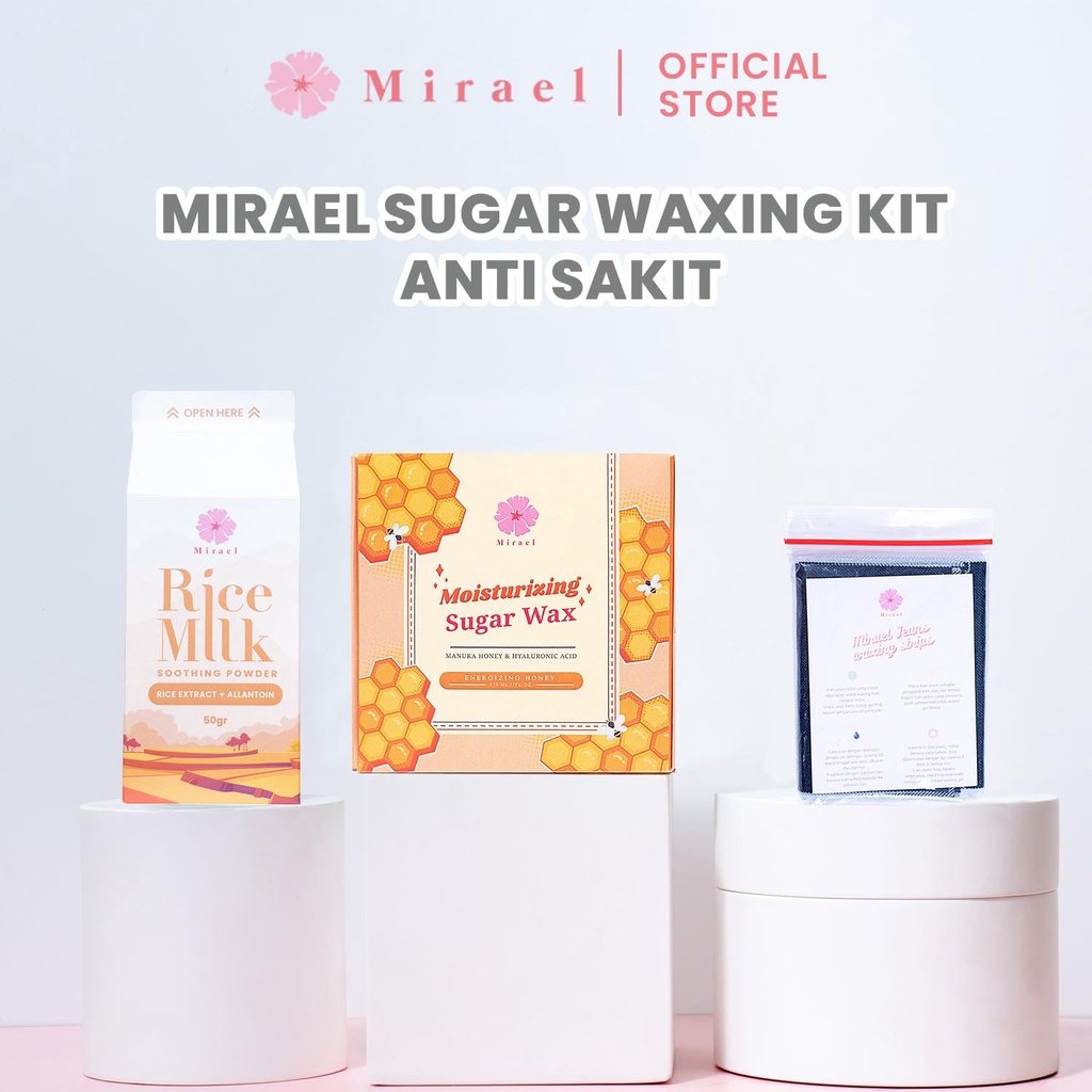 Mirael Sugar Waxing Kit Anti Sakit
