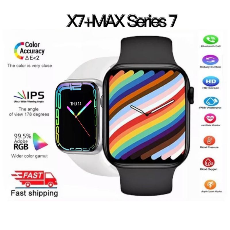 Iwo X7 Smartwatch x7 Series 6 | New X7+Max Series 7