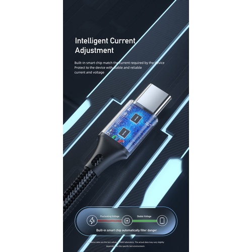 Kabel Charger AWEI Fast Charging Data Cable USB to C 3A CL-50T