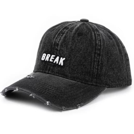 Topi  BREAK Jeans pria  Denim Original Impor 2023//Topi Baseball Jeans Pria Wanita Premium