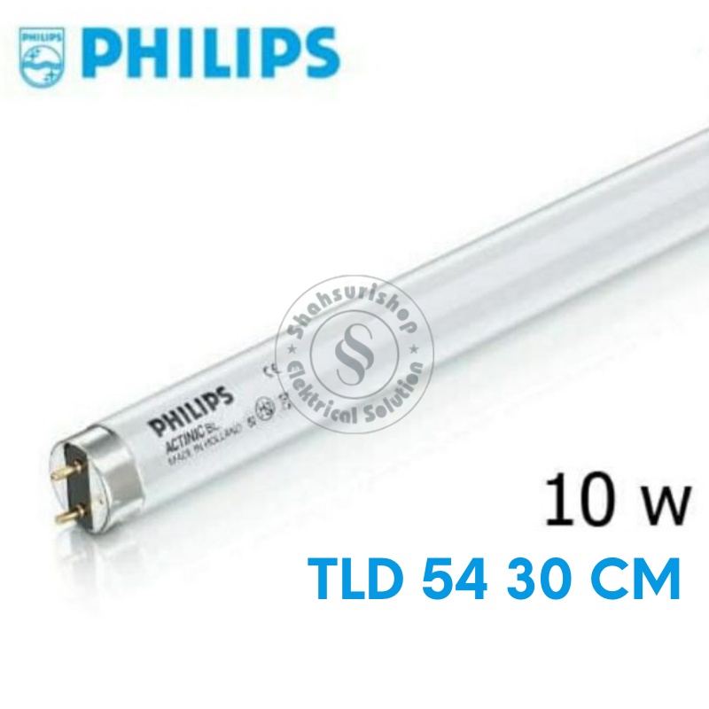 PHILIPS TLD 54 10 WATT 765 LAMPU T8 NEON 10W 30 CM LIFEMAX