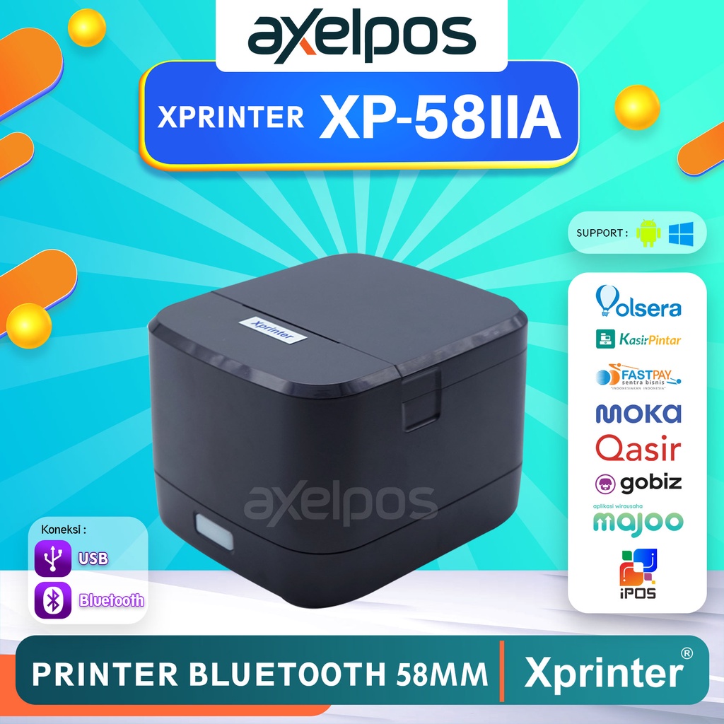 PRINTER BLUETOOTH THERMAL KASIR 58MM XPRINTER XP58IIA / XP 58IIA