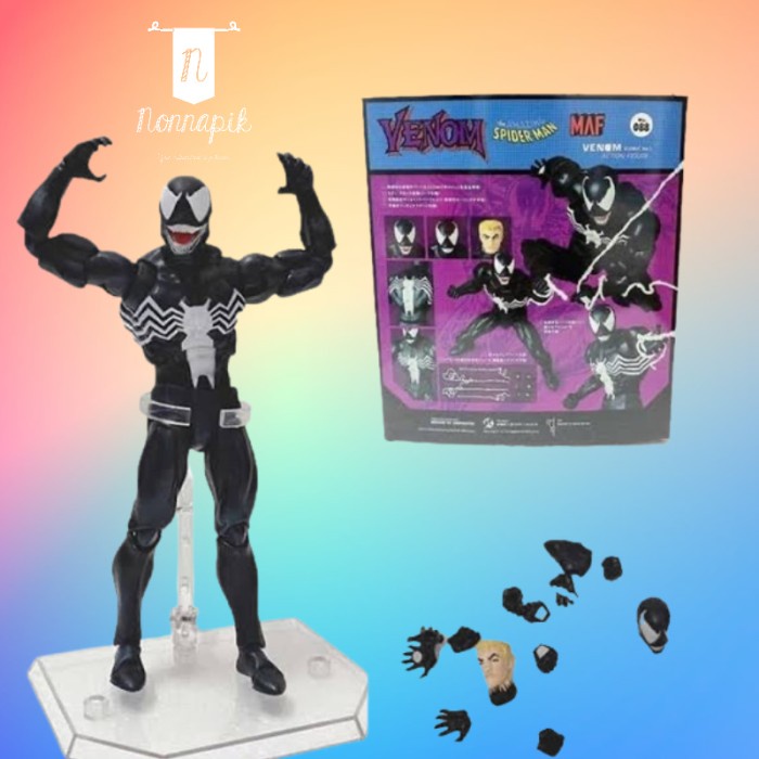 Mafex Venom 088 Comic Ver Action Figure The Amazing Spiderman NEW