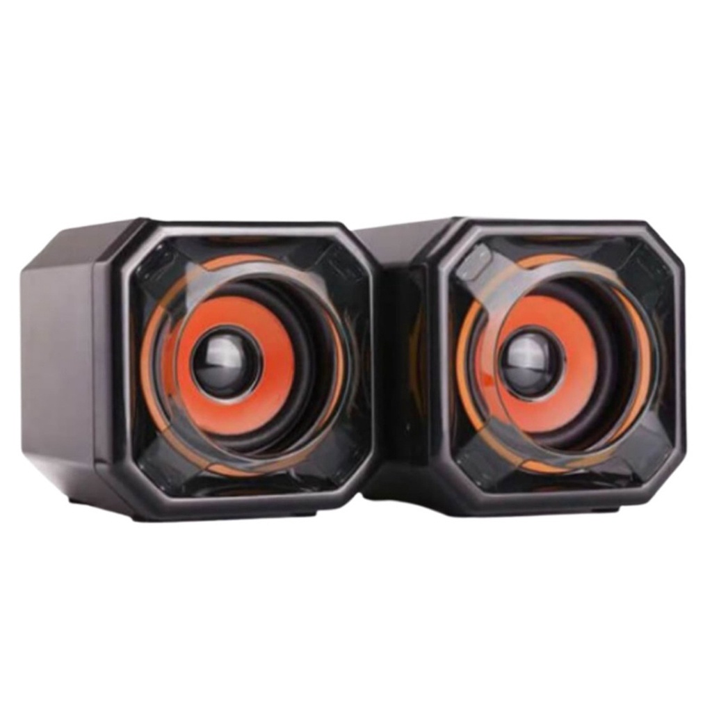 Speaker Mini Portabel Komputer Laptop Super Bass Dengan Tombol Volume Control A8  -  ACS