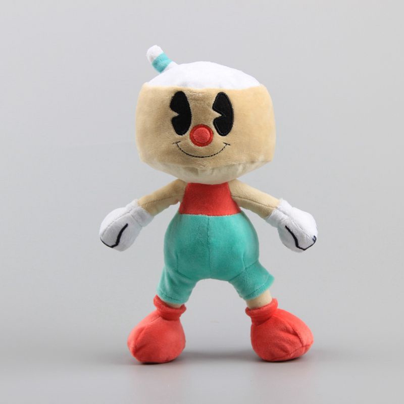 Mainan Mewah Cuphead Cuphead Puphead Dan BW Boneka Boneka Lembut Anak 25hadiah Cm