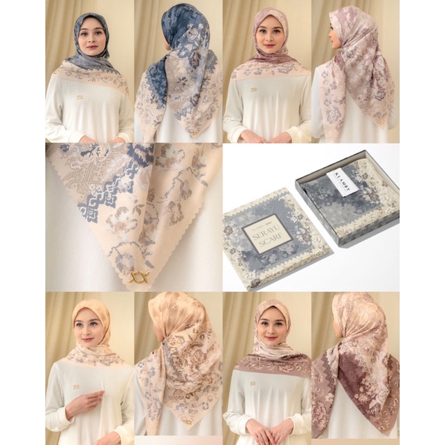 WEARING KLAMBY SERAYU SERIES SCARF
