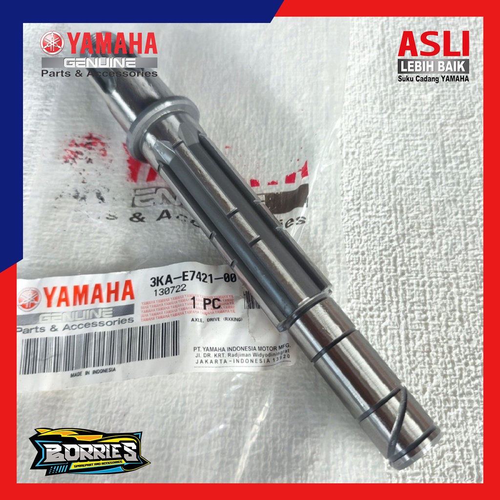 Axle drive as ger gear rasio depan rxking rx king rxk rx k 3ka-e7421-00 ori original yamaha ygp asli