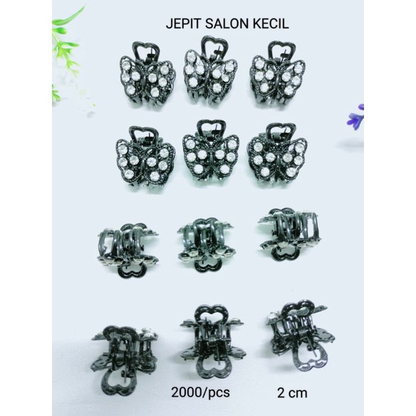 JEPIT SALON KECIL MOTIF KUPU-KUPU HARGA/PCS