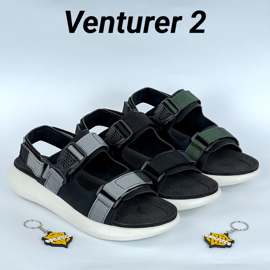 Sendal Gunung Pria Sandal Slop Slip On Pria - Venturer 3