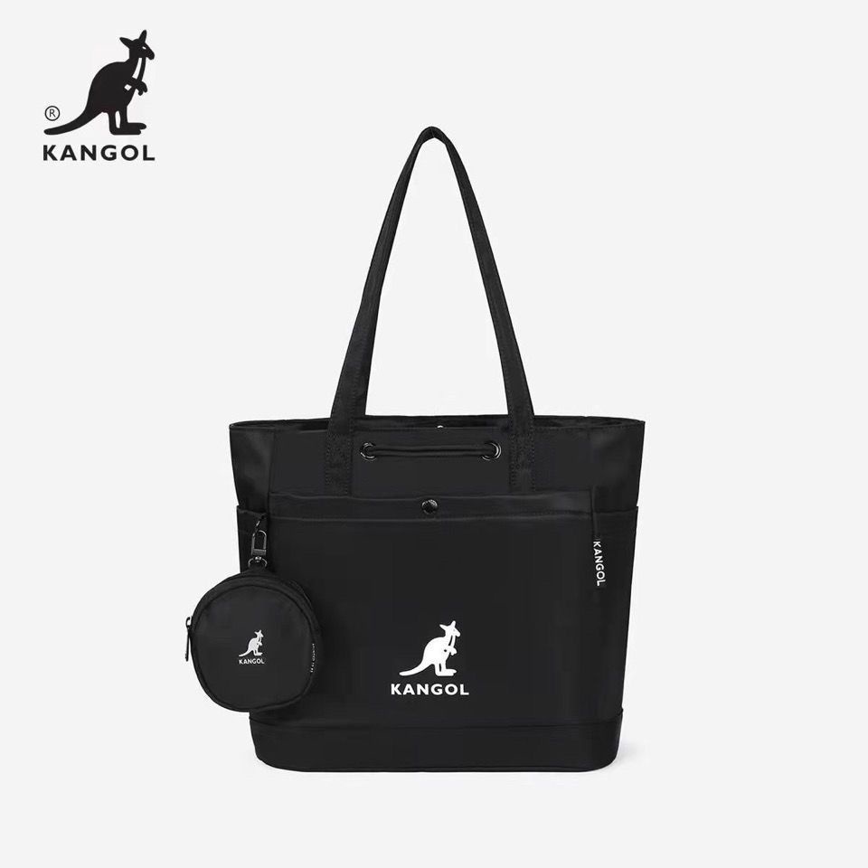 sera otentik kangol kanguru tote bag medium kapasitas besar komuter tas tahan air mahasiswa komputer tas bahu all-match