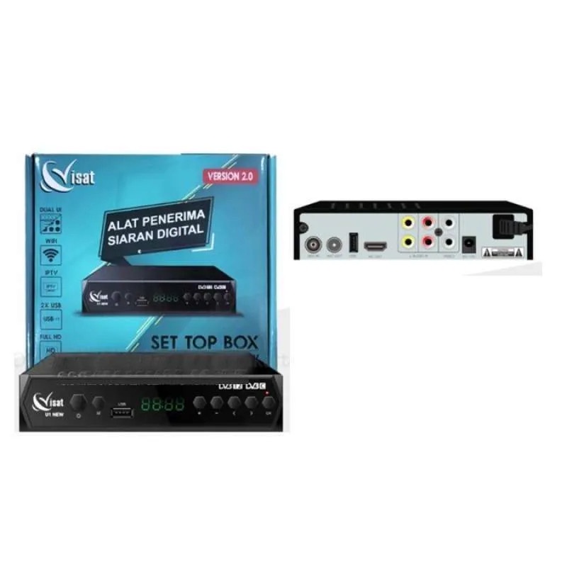 Aldo Visat Advan Set Top Box STB 03 STB03 TV Box Siaran Digital Receiver