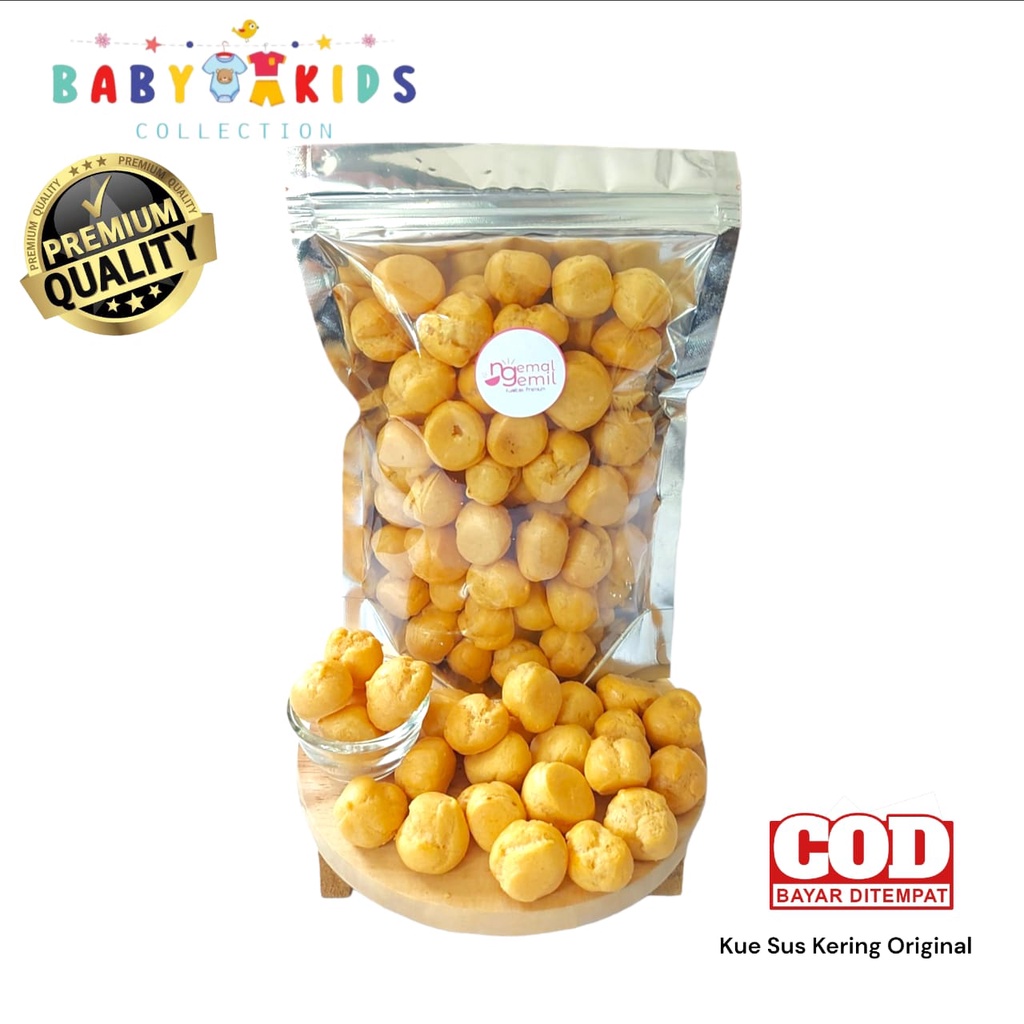 

Kue Sus Kering Original Homemade Biskuit Soes Mini Original Kualitas Premium