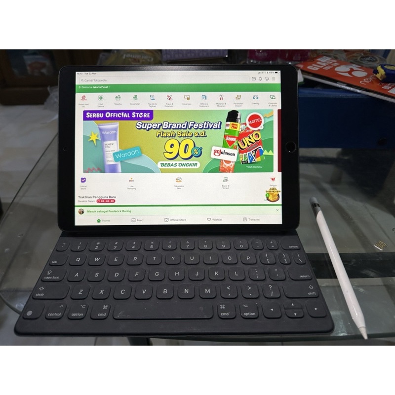 iPad Air 3rd Gen 256GB Wifi Cell iBox SpaceGrey-Pribadi-Banyak Bonus