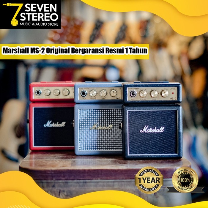 Amplifier Ampli Gitar Marshall Mini Ms2 Original