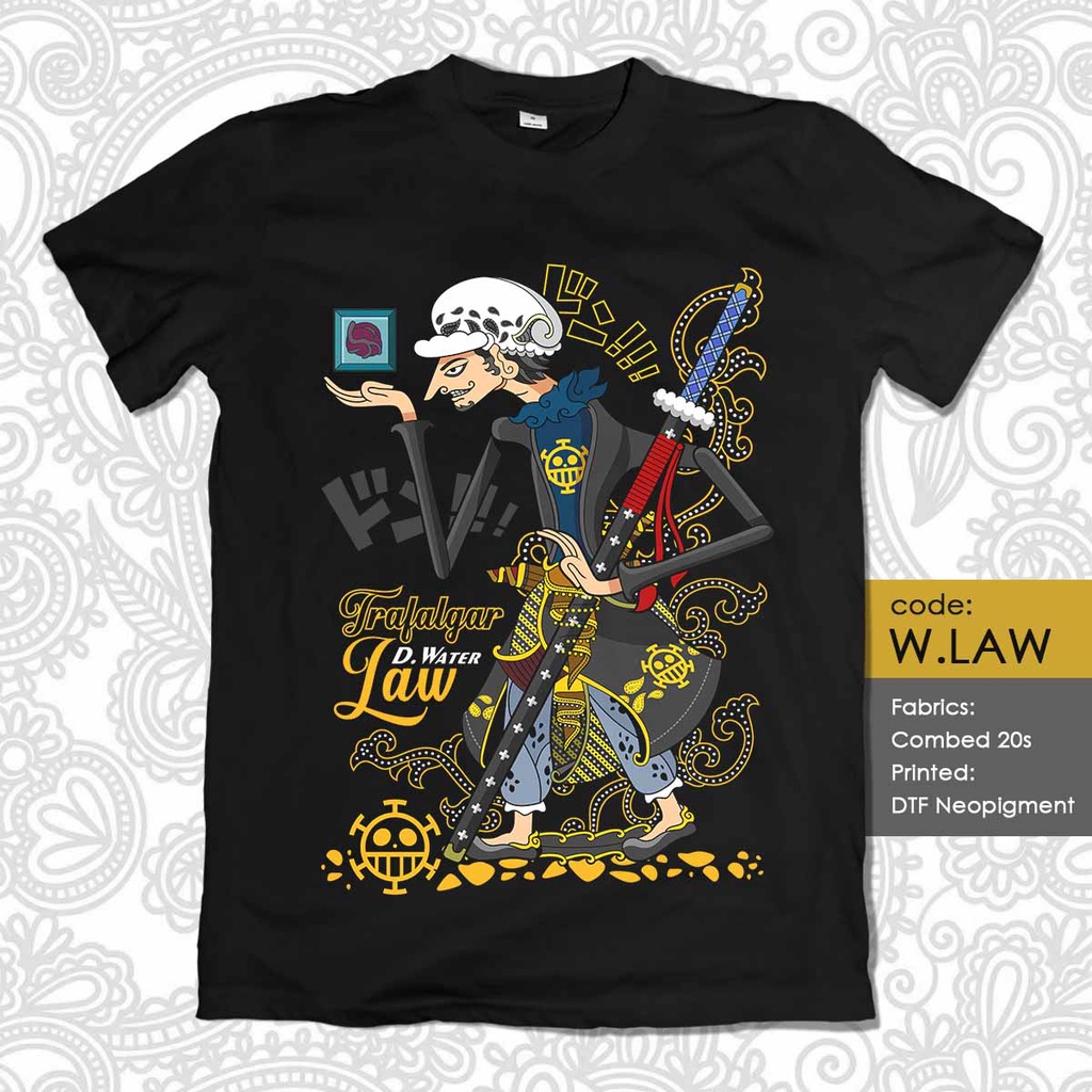 KAOS WAYANG ONE PIECE, UNIK &amp; BEDA DARI YANG LAIN!