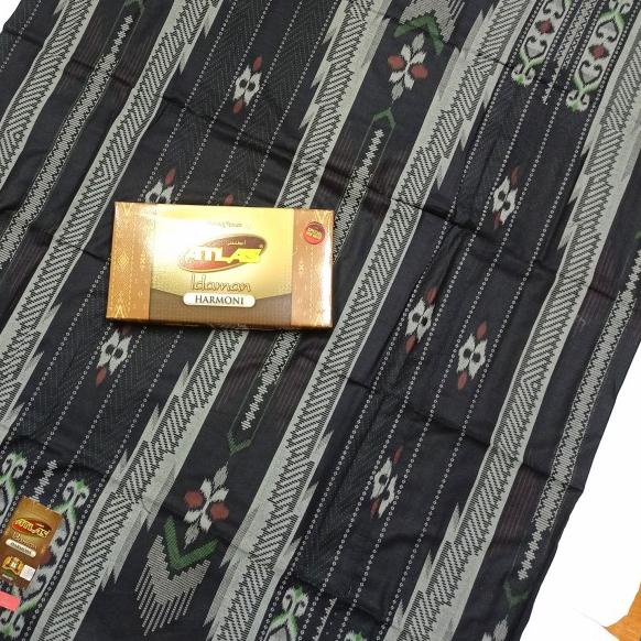 Sarung atlas idaman harmoni akasia - Biru