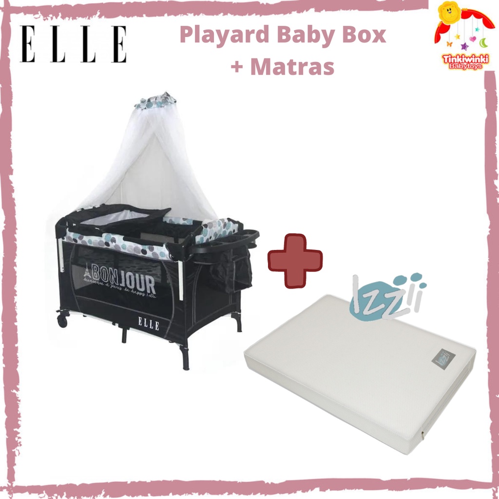 Elle Baby Box Playard + Matras