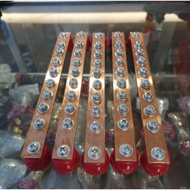 busbar tembaga 3mm busbar grounding listrik