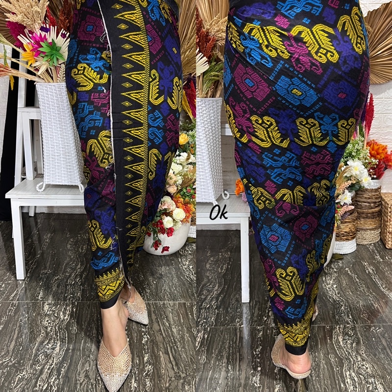 kamen lembaran motif songket