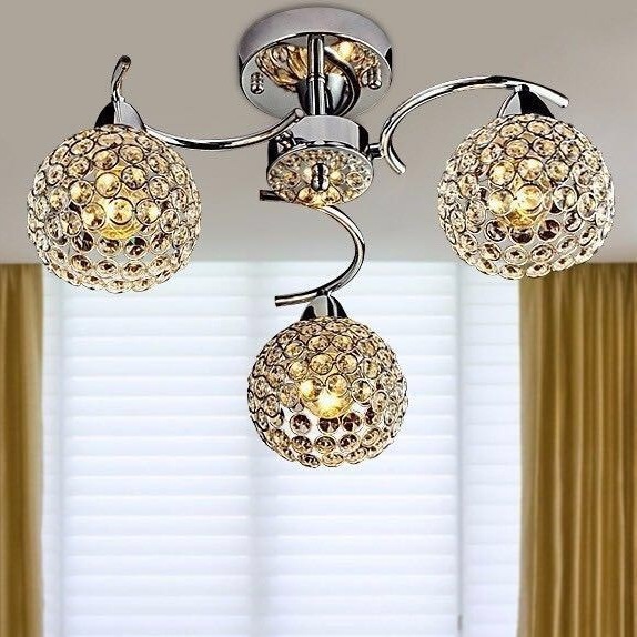 Modern Ceiling Light / Pendant Light / Lampu Kristal Siling / Ceiling Pendant Light LED Lampu Crystal Chandelier Kristal RXX