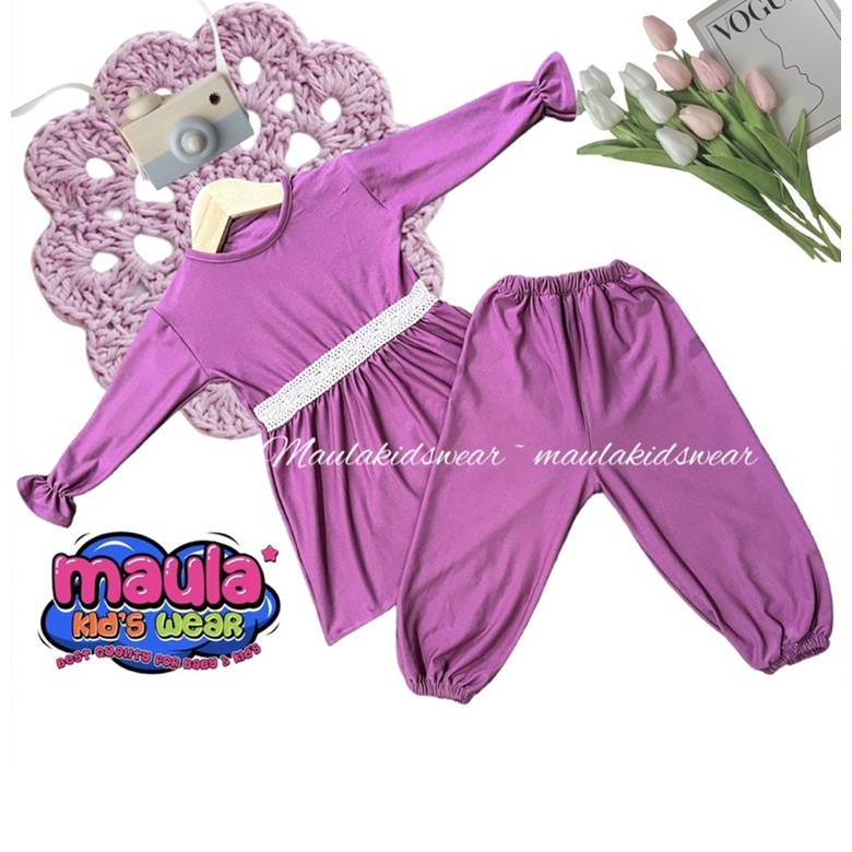 setelan anak perempuan newborn 0-3 tahun / setelan JASMINE / setelan bayi perempuan / baju anak perempuan / baju bayi perempuan