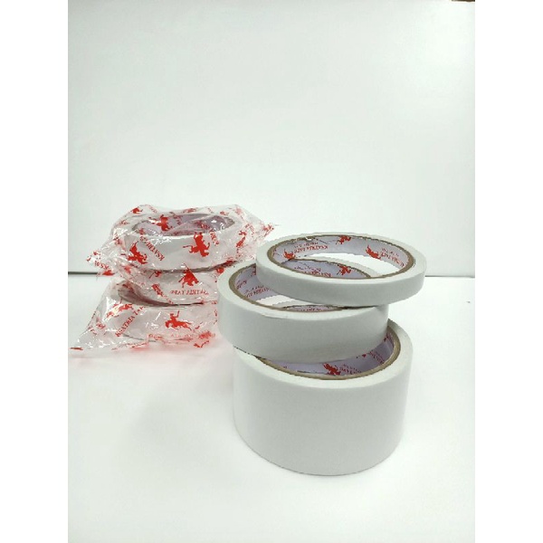 

Double Tape Perekat Selotip Bolak Balik KST varian 12 / 24 / 48 mm