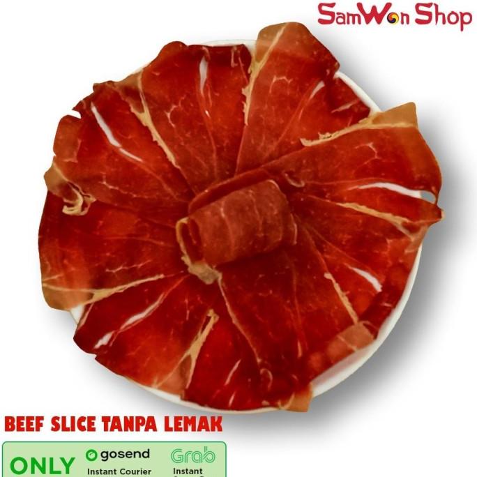 

Beef Slice Tanpa Lemak Fresh 500 Gr - Daging Sapi Iris Yakiniku Storsadika
