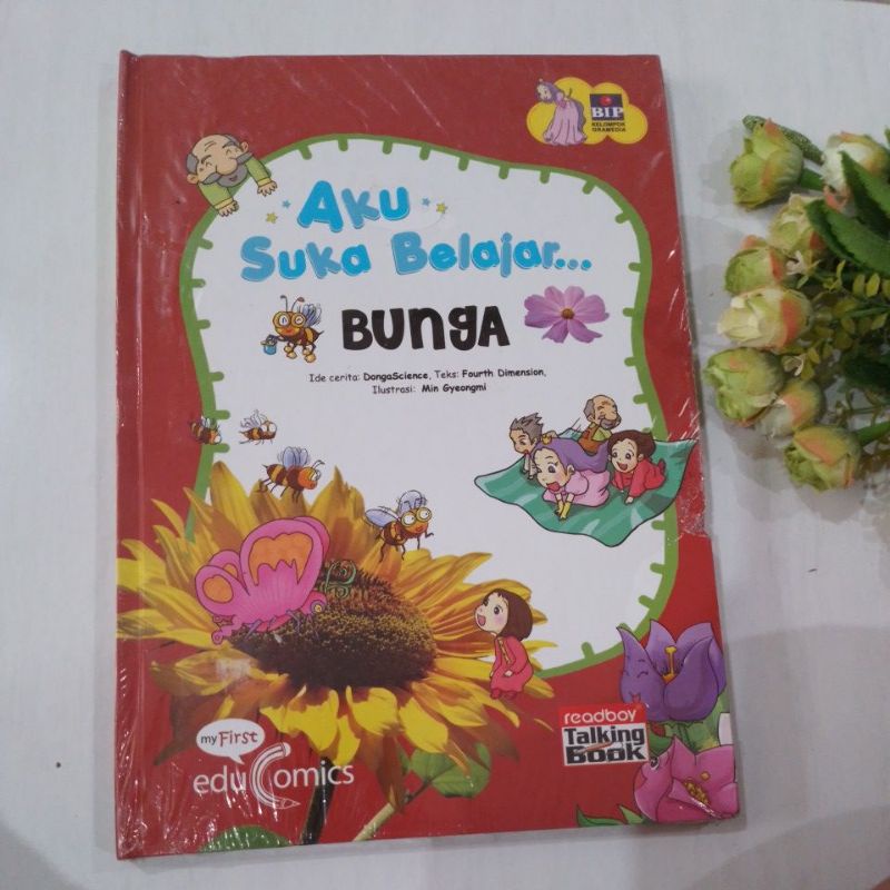 Buku asb aku suka belajar bunga hardcover