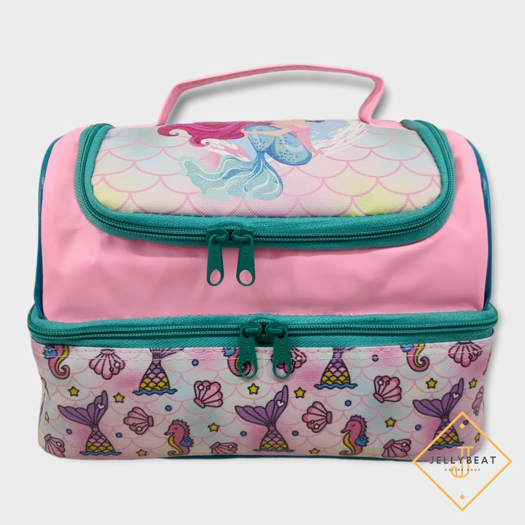 Tas Susun MOTIF Mermaid /Tas Slempang Smiggle /Lunch Bag Susun