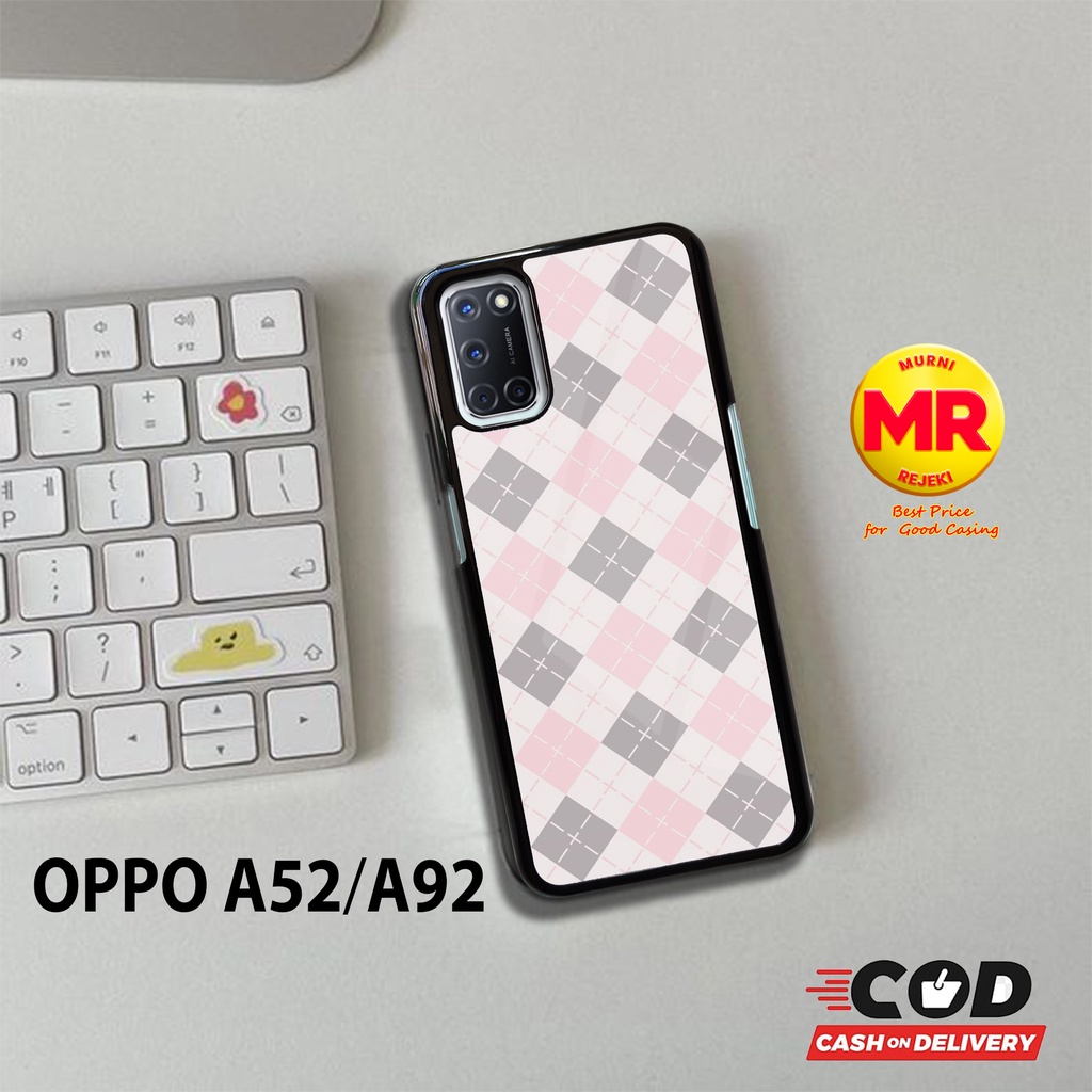 CASE OPPO A52 A92 - CASING OPPO A52 A92 -  MOTIF BATIK Murni case - casing aero - softcase - case hp