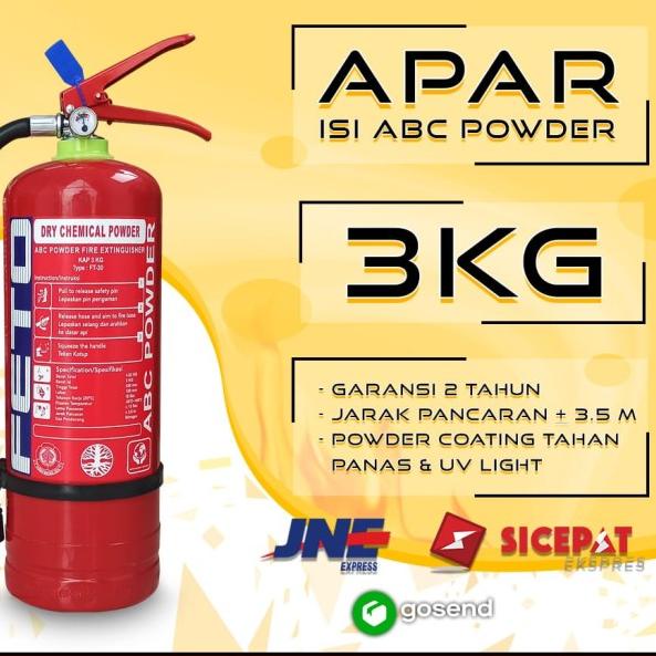 Alat Pemadam Kebakaran (APAR)3KG - FETO