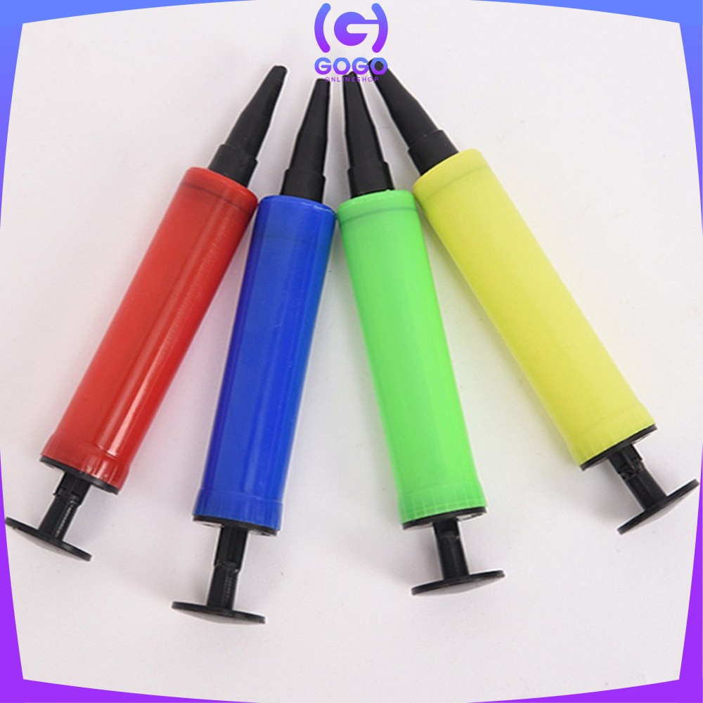 GOGO-C389 Pompa Balon Tangan Manual / Pompa Angin Mini Warna Warni Pompa Balon Foil / Pompa Hand Pump Pompa Tangan