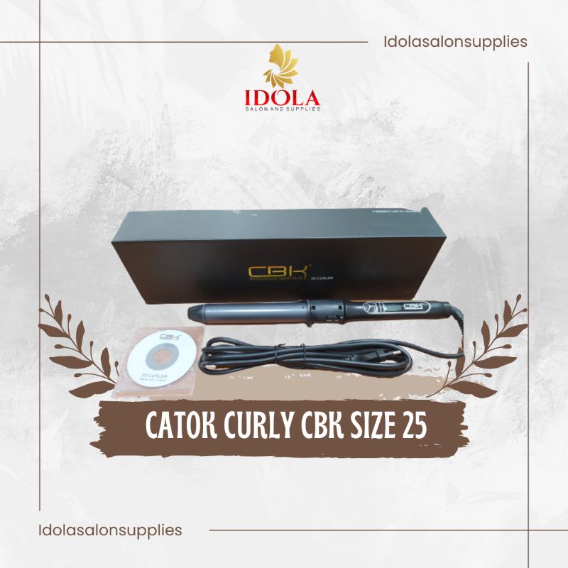 CBK 3D Curler (Catok Curly CBK) Size 25 & 32 - Catok Rambut