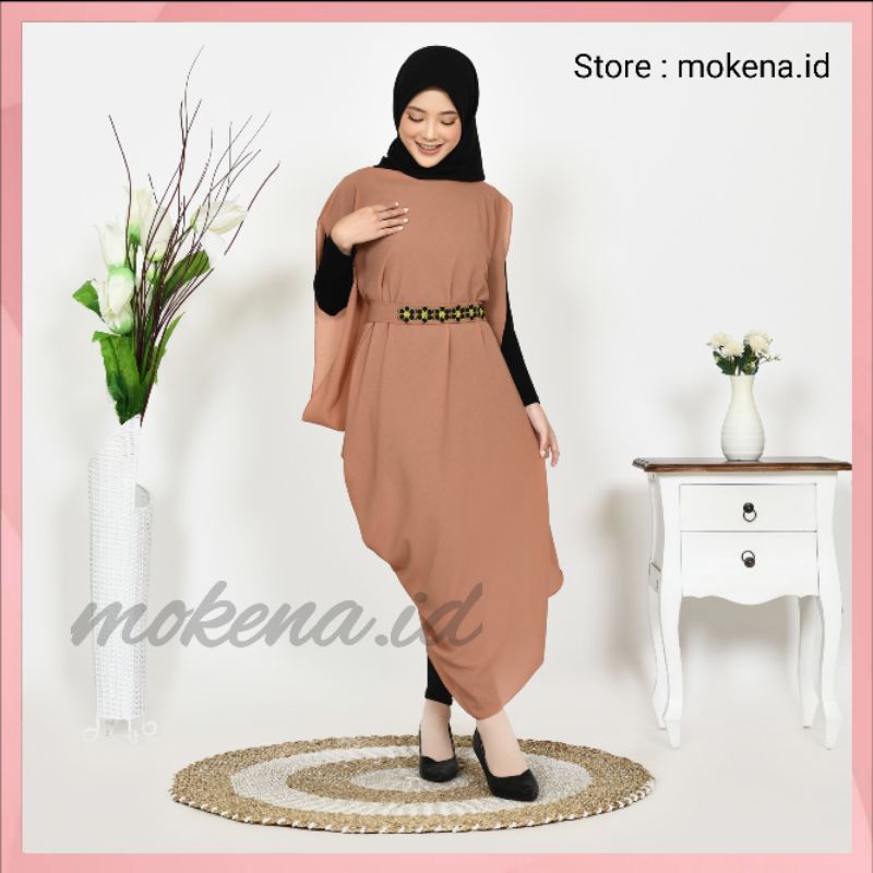 Outer kaftan Rinjani Untuk atasan Kondangan Wanita Lebaran Hari Raya kaptan remaja Kekinian Kaftan isyana liliy