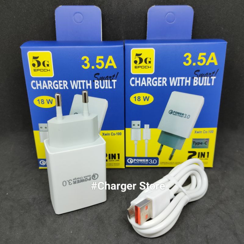 Charger 5G Smart Quick Change Micro USB - Type C